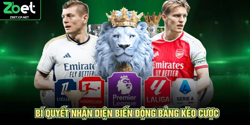 Bí quyết nhận diện biến động bảng kèo cược