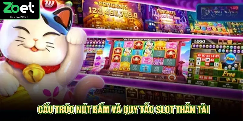 Cấu trúc nút bấm và quy tắc slot thần tài