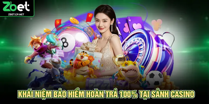 Khái niệm bảo hiểm hoàn trả 100% tại sảnh casino