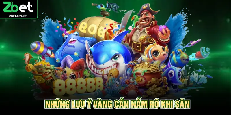 Những lưu ý vàng cần nắm rõ khi săn