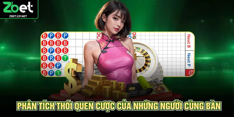 Phân tích thói quen cược của những người cùng bàn