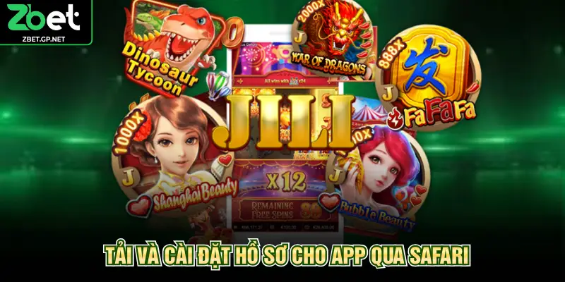 Tải và cài đặt hồ sơ cho app qua Safari